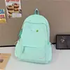 Mochila transfronteriza para niñas estudiantes de secundaria estilo bosque fresco alta apariencia doble hombro caricatura ins mochila de viaje