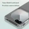 Adecuado para la funda del teléfono Samsung Z Flip 6/Flip 7FE, transparente, delgada y agradable al tacto LeReach
