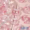 Atacado 17mm Esmaltado Curvo Lua Furo Transversal Lua Longa DIY Artesanal Antigo Grampo de Cabelo Pulseira Colar Material