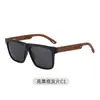 Nuevas Gafas de Sol Polarizadas Retro Transversales 2025 para Hombre, Gafas de Sol de Moda Tendencia para Mujer, Patillas de Imitación Madera al por Mayor