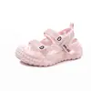 Zapatos de Moda con Marco para Niñas Verano Nuevo Estilo Niños Suela Suave Antideslizantes Malla Sandalias Deportivas Zapatos Modernos para Niños