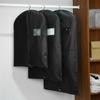 Saco de Roupas Não Tecido Doméstico Transparente Saco de Armazenamento de Roupas com Zíper Saco à Prova de Poeira Fábrica de Origem Pronta Entrega Dropshipping