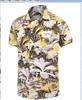 Amazon 2023 talla transfronteriza verano nuevo cárdigan top Día de la Independencia estampado digital camisa de hombre bolsillo