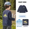 Camiseta de Manga Larga para Niños Estilo Europeo Derecho Primavera y Otoño 2026 Nueva Prenda Superior para Niños Medianos y Grandes Ropa Interior Ropa para Niños Ropa de Otoño para Bebés