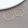 Pingente com Estrutura de Aço Inoxidável Recorte Geométrico Estrela Coração Pingente Pequeno Brincos DIY Chaveiro Acessórios de Joalheria