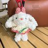 Peluche de Conejo de Orejas Caídas Llavero Colgante Muñeca Pareja de Conejos Decoración de Mochila Regalo de Cumpleaños Máquina de Garra