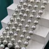 Muchísimas Perlas Grises Claras Tipo Perla con Perlas de Imitación de Concha de Colores, Perlas de Vidrio de Cristal, Perlas Sueltas, Accesorios Semi-Terminados para DIY