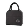 Bolsa térmica para marmita bolsa tote bolsa bento impermeável espessa estudante grande capacidade bolsa de folha de alumínio para trabalho levando marmita bolsa tote
