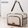 Bolsa para Gato, Caja con Ruedas para Mascotas, Mochila Portátil de Gran Capacidad, Bolsa Plegable Portátil para Perro con Correa al Hombro, Bolsa para Mascotas para Salir
