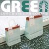 Sacos de Embalagem Série Grid para Chá de Leite, Café, Panificação, Sacos de Papel Kraft para Sobremesas, Sacos de Papel à Prova d'Água