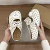 Populares lindo estilo casual 2026 otoño nuevo lunares lazo slip-on antideslizante perezoso Birkenstock zapatos para mujer