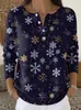 Sudadera de Punto con Cuello en V, Botones y Mangas Largas, Estilo Nuevo Transfronterizo, Otoño e Invierno, Suéter con Estampado de Moda Personalizado para Mujer