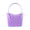 Nova Bolsa de Praia Eva da Moda, Bolsa com Furos para Joias DIY, Sacola de Compras, Popular na Europa e América, Bolsa Tote de Grande Capacidade