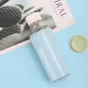 Nueva taza creativa para cold brew de boca pequeña, recipiente transparente para té, aislamiento de doble capa de acero inoxidable, taza deportiva portátil para exteriores