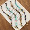 Diseño Nicho Retro Nepalés Método Antiguo Cuentas de Cobre Pulsera Femenina Estilo Xizang Estilo Étnico Distintivo Simple Tejido Pulsera Azul
