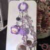 Encantos Originales Pop Mart Lindos para Hacer Manualidades con Cristal de Fresa y Hortensia para Correas de Teléfono, Colgantes de Bolsos y Colgantes de Coche