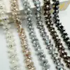 En Stock 2 cm Nuevo Estilo Inspirado en Chanel Resistente Gris Café Adorno de Encaje con Pedrería de Cristal Perla para Decoración de Escote