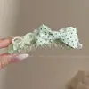 Pinza de plátano dulce de lunares estilo coreano para mujer, nuevo modelo 2026, pinza vertical de alta gama para la parte posterior de la cabeza, pinza de pelo de moda, accesorio para el cabello