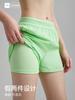 Pantalones Cortos Deportivos de Secado Rápido Falsos de Dos Piezas Primavera/Verano 2026 Nuevos Pantalones Cortos Deportivos de Tres Cuartos con Sensación de Piel Desnuda y Bolsillos para Correr y Fitness para Mujer