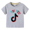 2026 Nova Camiseta de Verão de Algodão Estilo Coreano com Manga Curta para Meninos e Meninas, Roupa Top Fina de Meia-Manga para Bebês, Tendência TikTok