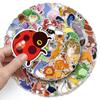 100 pegatinas originales de animales con forma de palito, dibujos animados, grafitis, decoración impermeable, pegatinas para manualidades.