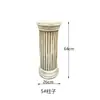 Maceta de Columna Romana Estilo Europeo, Decoración Exterior Romana Retro Europea, Exhibición de Balcón, Sala de Estar Patio Recto Metabo
