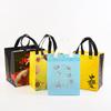 Bolsa Tote Personalizada para Llevar Arroz Frito Malatang Bolsa Personalizada para Empaque de Pollo Frito Barbacoa Bolsa de Almuerzo de Tela No Tejida para Té con Leche