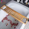 Prateleira de armazenamento para banheira, toalheiro de madeira, suporte para celular de banho, bandeja de madeira para banheira de banheiro, prateleira de armazenamento