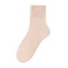 Calcetines gruesos de invierno con forro polar para mujer, calcetines cálidos hasta media pantorrilla, calcetines para la nieve, calcetines de maternidad de color sólido, calcetines para el suelo, engrosados para mayor calidez