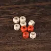 Área tibetana escultura em vidro dados A-Dai contas soltas espaçadores DIY feito à mão brincadeira cultural contas budistas contas de oração acessórios para pulseira atacado