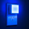 Luz de Noche LED Personalizada Gy005 Luz Azul Suave Mini Cuadrada Sensor de Control de Luz para Dormitorio Luz Nocturna