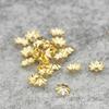 Accesorios de joyería hechos a mano para bricolaje, cuentas de pulsera de 4,5 mm, flor de estrella de 8 ángulos, sombrero de flor, horquilla, corona de fénix, material A357