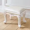 Banqueta Baixa Estilo Europeu, Banqueta Pequena, Banqueta de Sofá, Banqueta de Mesa de Centro, Banqueta de Mudança de Sapatos Fashion Criativa para Adultos Domésticos Sala de Estar, Banqueta Redonda para Crianças