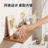 Estante de Pared Oculto de Una Sola Línea Estantería para Libros Colgante de Pared para Sala de Estar Estante Colgante de Pared para Dormitorio