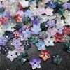 Vidrio Checo de 10 mm Flor Puntiaguda Accesorio Vintage para el Cabello Pasador para Niños Pulsera Pasador DIY Accesorios para Ropa Hanfu