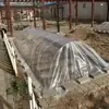 Plantación de verduras semillero pequeño cobertizo arqueado soporte varilla de fibra de vidrio vid trepadora poste para frijoles de vara poste para frijoles de vara cobertizo grande soporte poste arqueado