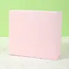 Caja de Regalo Rosa con Lazo, Tapa y Base, Caja de Regalo de Cumpleaños para Novia, Caja de Regalo para Joyería y Labial
