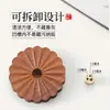 Bandeja de incienso de palo de rosa Sala de té Quemador de incienso de latón Soporte para incienso Bandeja de incienso Zen Bandeja de incienso de flor de cerezo mini Venta al por mayor