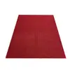 Felpudo de entrada rojo, alfombrilla para el recibidor, alfombra para la entrada, alfombrilla cortable, alfombrilla absorbente para los pies para uso doméstico
