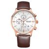 Dropshipping Megir Multifuncional para Hombre Resistente al Agua Deportivo de Cuarzo Reloj 2011 Luminoso