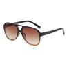 Jamie 5073 Gafas Transfronterizas Europeas y Americanas Gafas de Sol Retro de Moda con Doble Puente Lente Oceánica Ins Gafas de Sol Personalizadas de Montura Grande