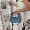 Bolso de Mezclilla de Moda Transfronterizo para Mujer 2026 Verano Nuevo Bolso de Mano y Bolso Cruzado de Alta Estética y Diseño Simple