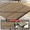Mesa plegable, mesa y sillas de exterior, uso en patio y hogar, mesa cuadrada pequeña simple para poner puestos, mesa redonda portátil, mesa y sillas de comedor, juego de ocio