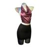 Noche a las Profundidades de Lencería Sexy, Pijamas Sexys, Uniformes, Estilo Lujuria Pura Qqny Falda Corta Cubrecaderas de Secretaria, Ropa Top de Tubo para Mujer
