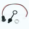 Conector de puerto de carga rectangular roscado TIPO-C 2PIN con cable, enchufe hembra impermeable con terminal PH2.0