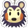 Llavero Acrílico Animal Crossing Colgante Doble Cara Merchandising de Dibujos Animados Animal Crossing