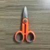 Tesoura de Pesca de Aço Inoxidável Alicate de Pesca Tesoura Multifuncional Herma para Pele de Chumbo Acessórios de Equipamento de Pesca ao Ar Livre Tesoura para Linha de Pesca
