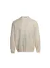 Estilo Old Money Retrô Botões Vazado Respirável Gola Henry Tricô para Homens e Mulheres Novo Solto High-End Proteção Solar Top