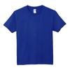 Algodão tamanho europeu 210g pesado solto algodão cor sólida respirável camiseta personalizada gola redonda manga curta europeu e americano comércio exterior