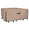 Funda personalizada directa de fábrica para muebles de exterior, tela Oxford, funda para silla columpio de jardín exterior